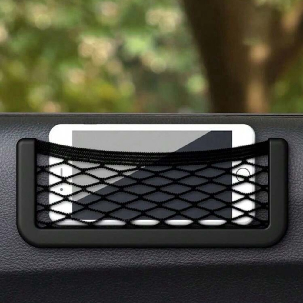 1PC Car Organizer Mesh Storage Net, Trunk Elastic String Cargo Storage Organizer - Picture 5 of 7